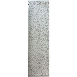 BEIGE LEAF CURTAINS 43X230 CM