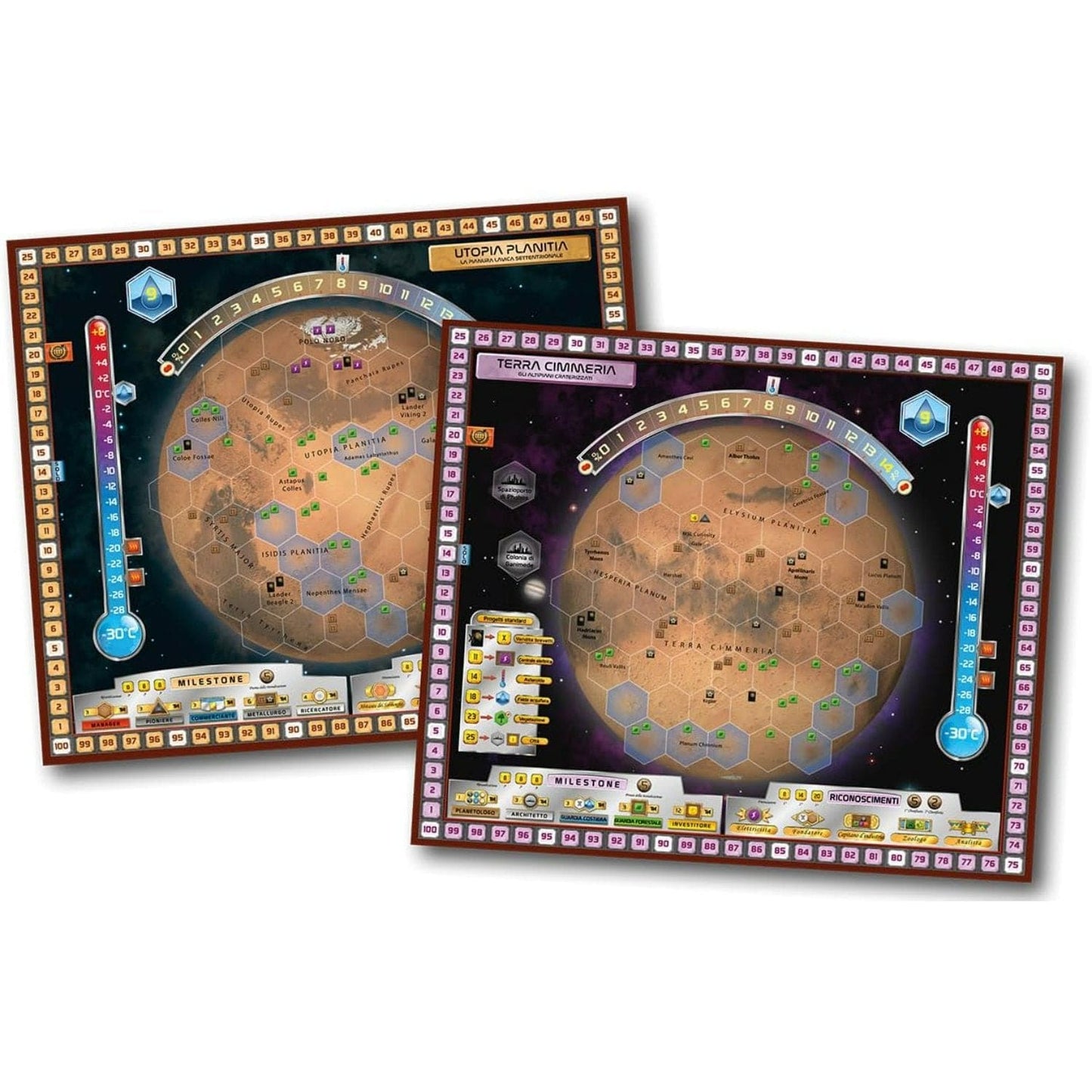 Toys TERRAFORMING MARS - UTOPIA AND CIMMERIA - (Italian Edition)