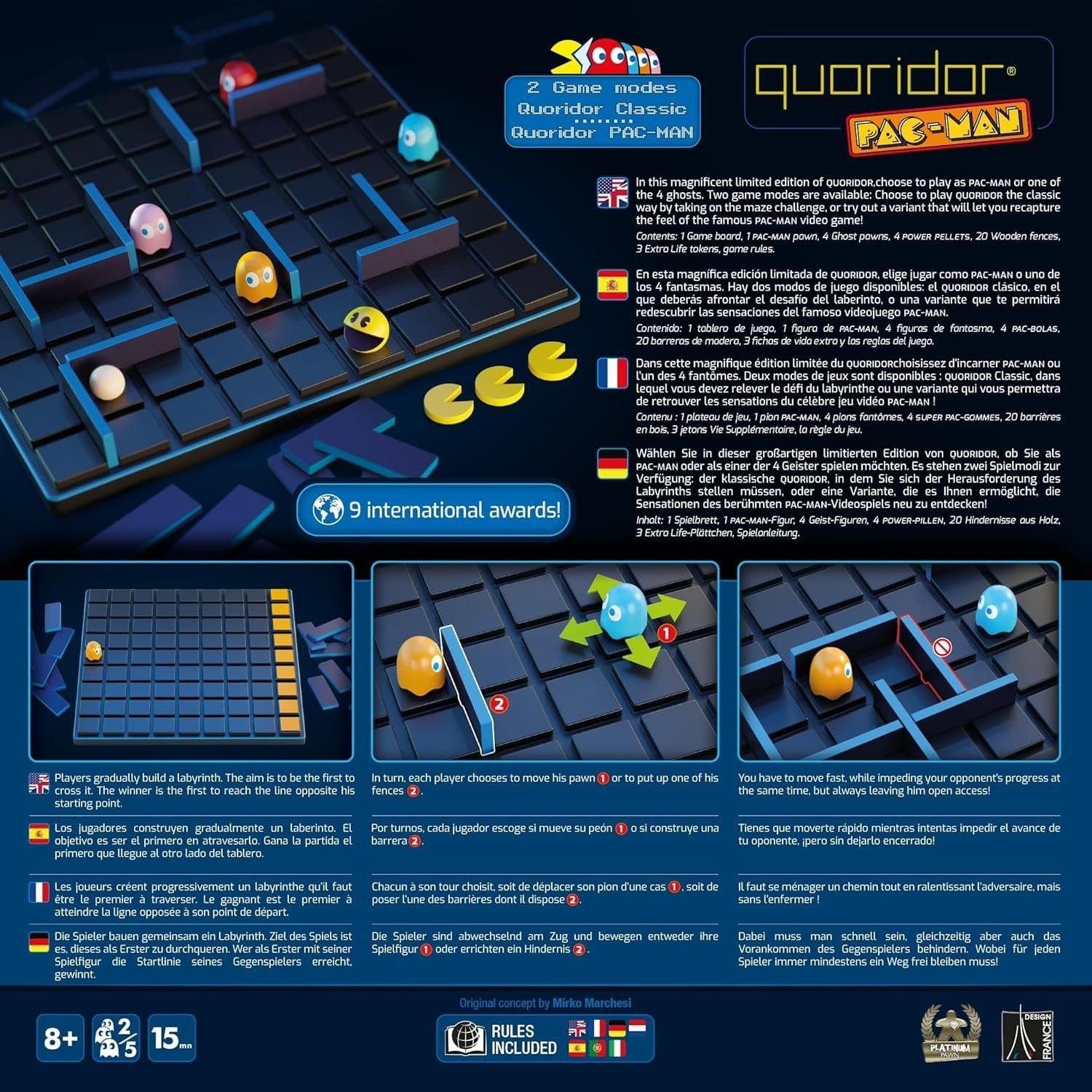 Toys QUORIDOR - PAC-MAN (Italian Edition)