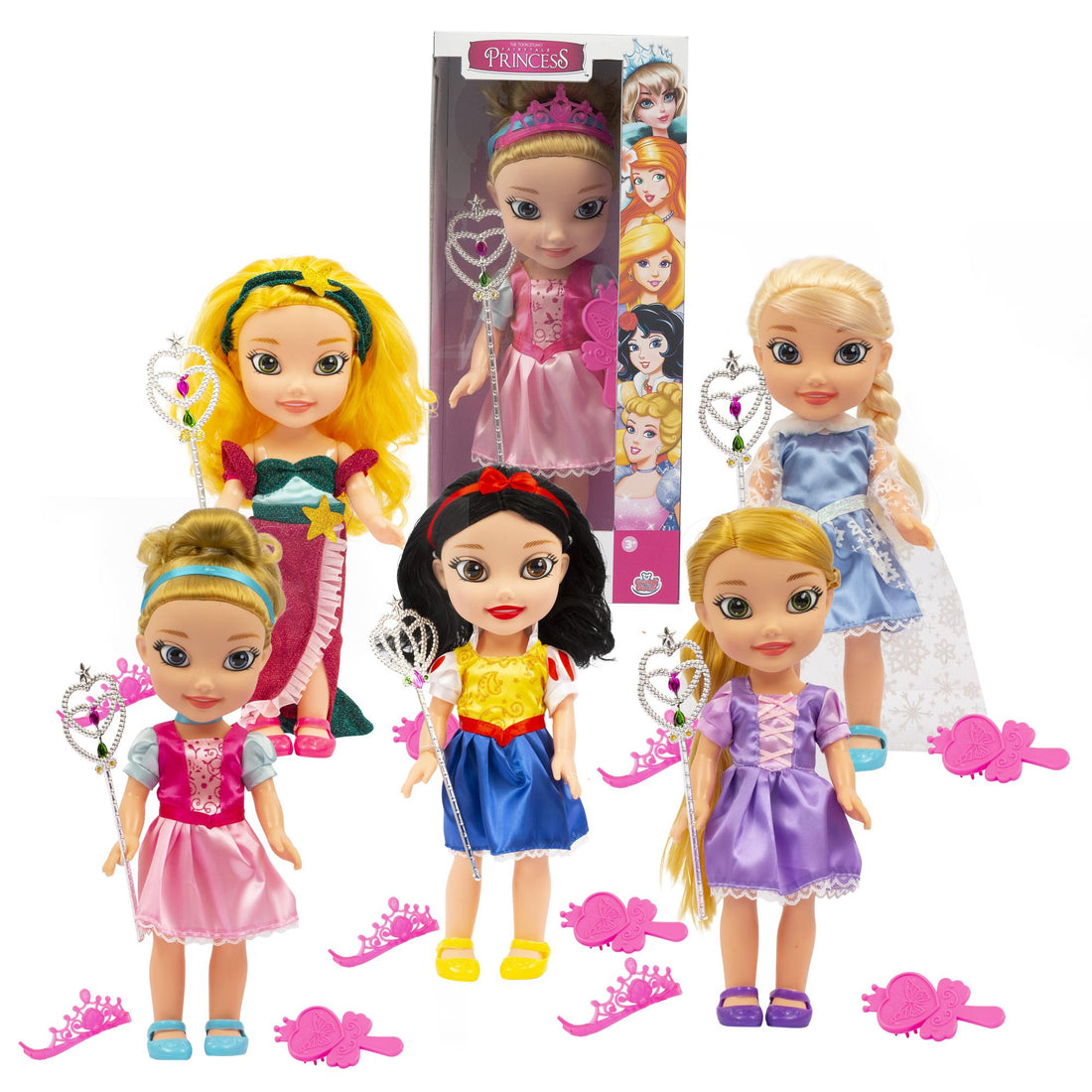 PRINCESS DOLL 35CM ASSORTED