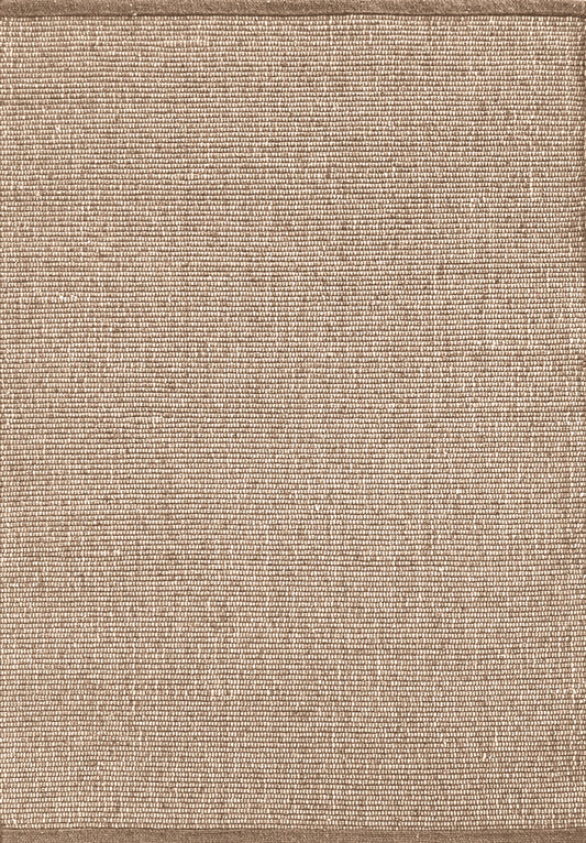 Beige cotton glam rug, 50x80 cm