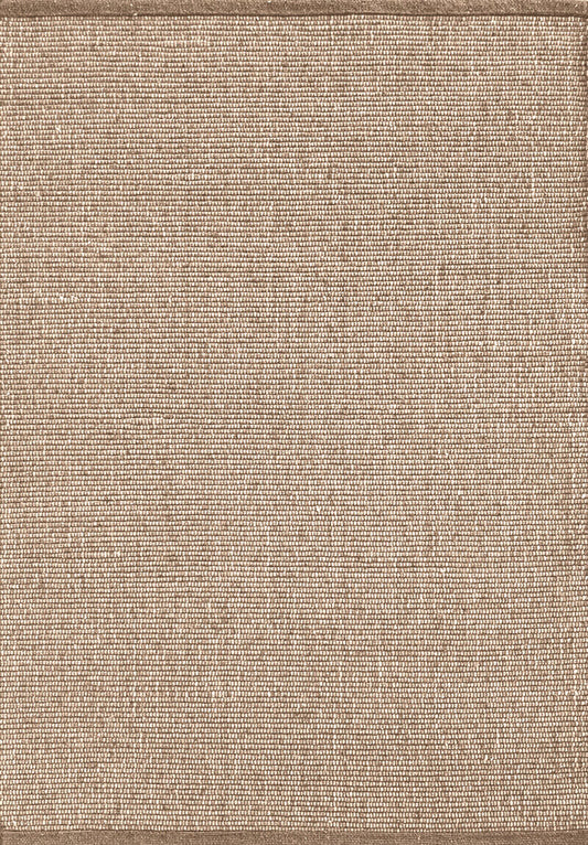 Glam beige cotton rug, 50x220 cm