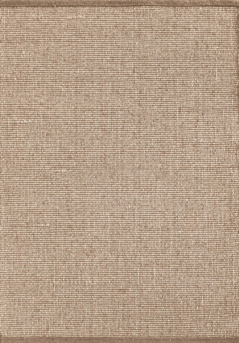 Beige cotton glam rug, 50x140 cm