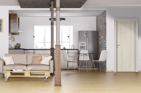Porta grain a battente palissandro 70x210x10cm