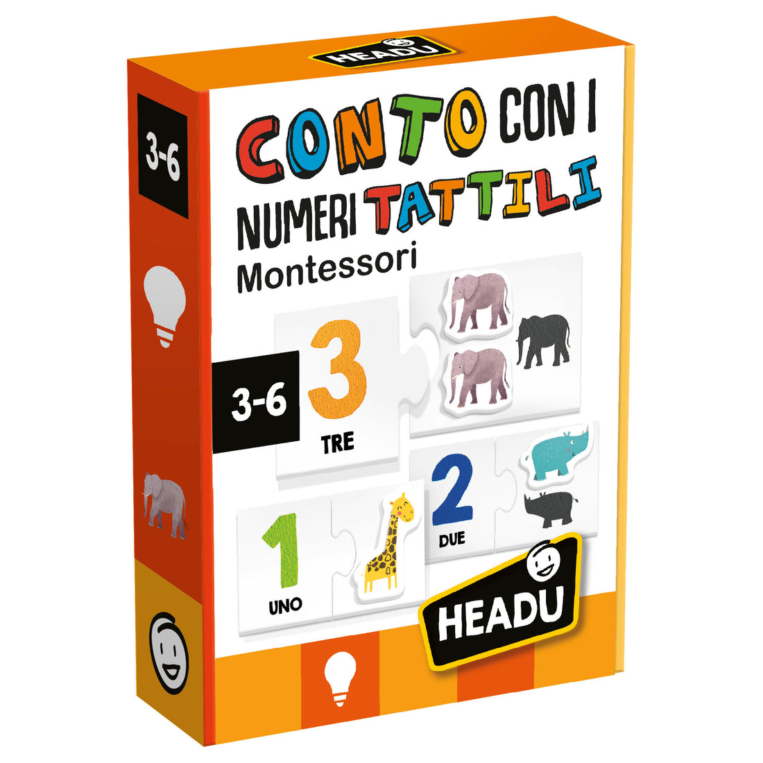 Montessori Tactile Number Counting