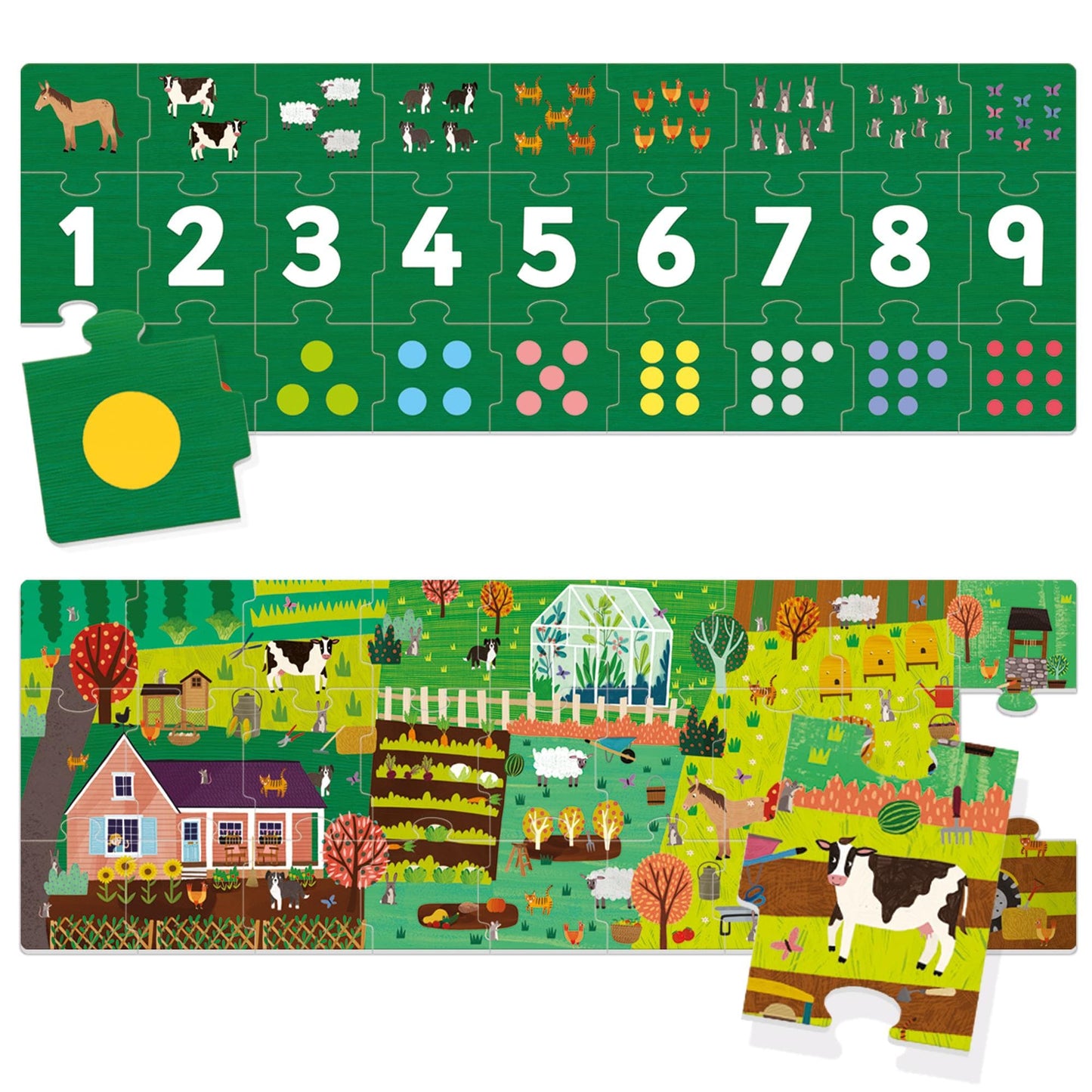 Toys 123 Puzzle New