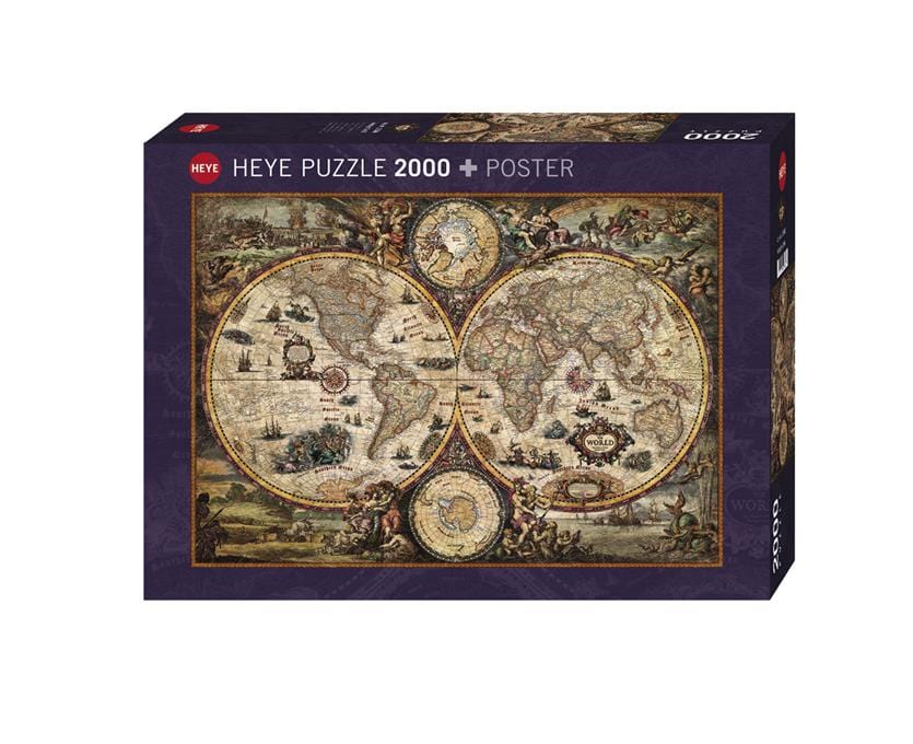 Toys 2000 Piece Puzzle - Vintage World