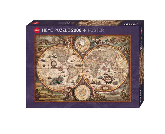 Toys 2000 Piece Puzzle - Vintage World