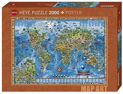 Toys 2000 Piece Puzzle - Amazing World