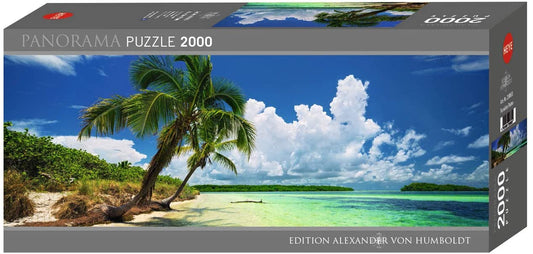 Toys 2000 Piece Panorama Puzzle - Humboldt Edition: Paradise Palms