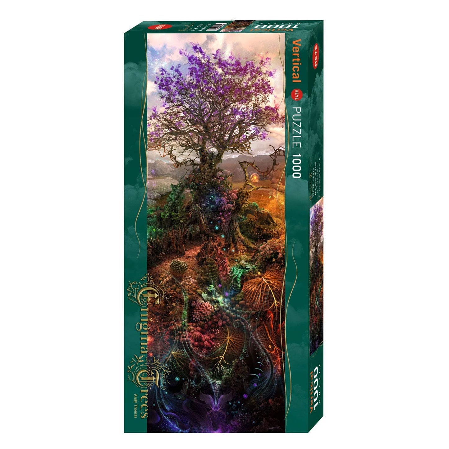 Toys 1000 Piece Vertical Puzzle - Enigma Trees: Magnesium Tree