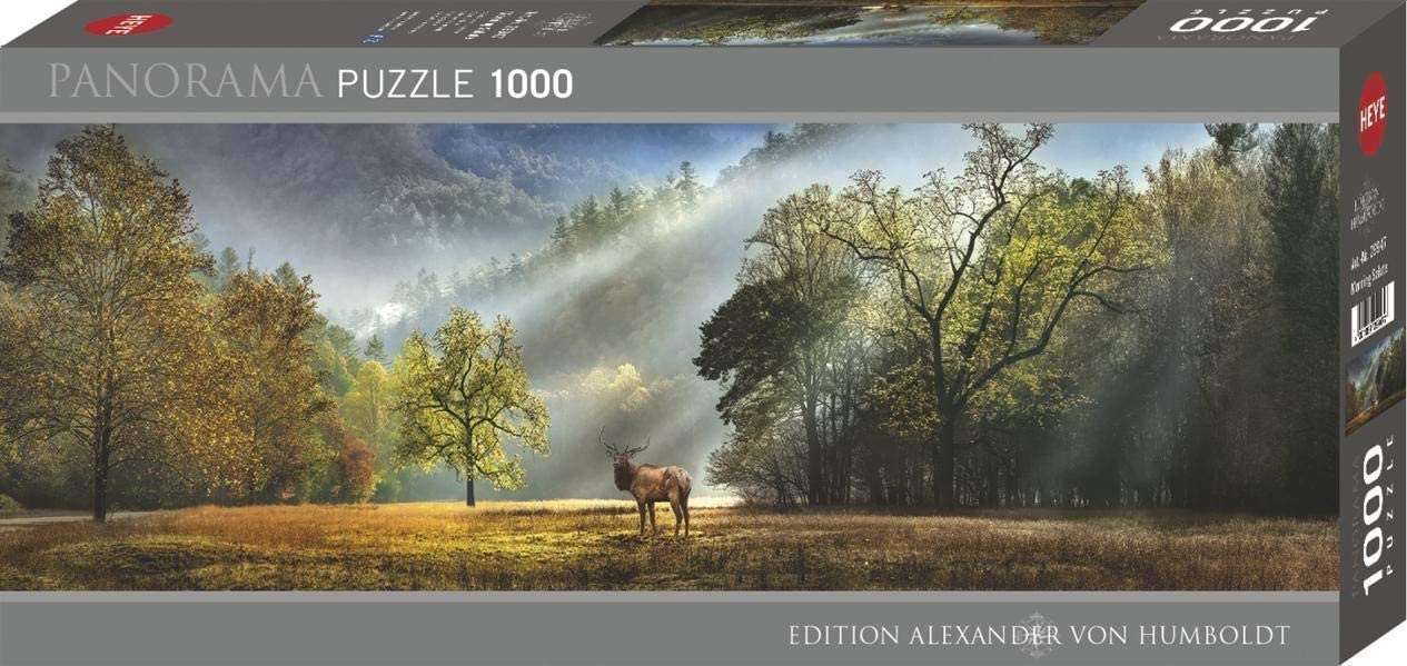 1000 Piece Panorama Puzzle Humboldt Edition: Morning Salute - best price from Maltashopper.com HEY29947