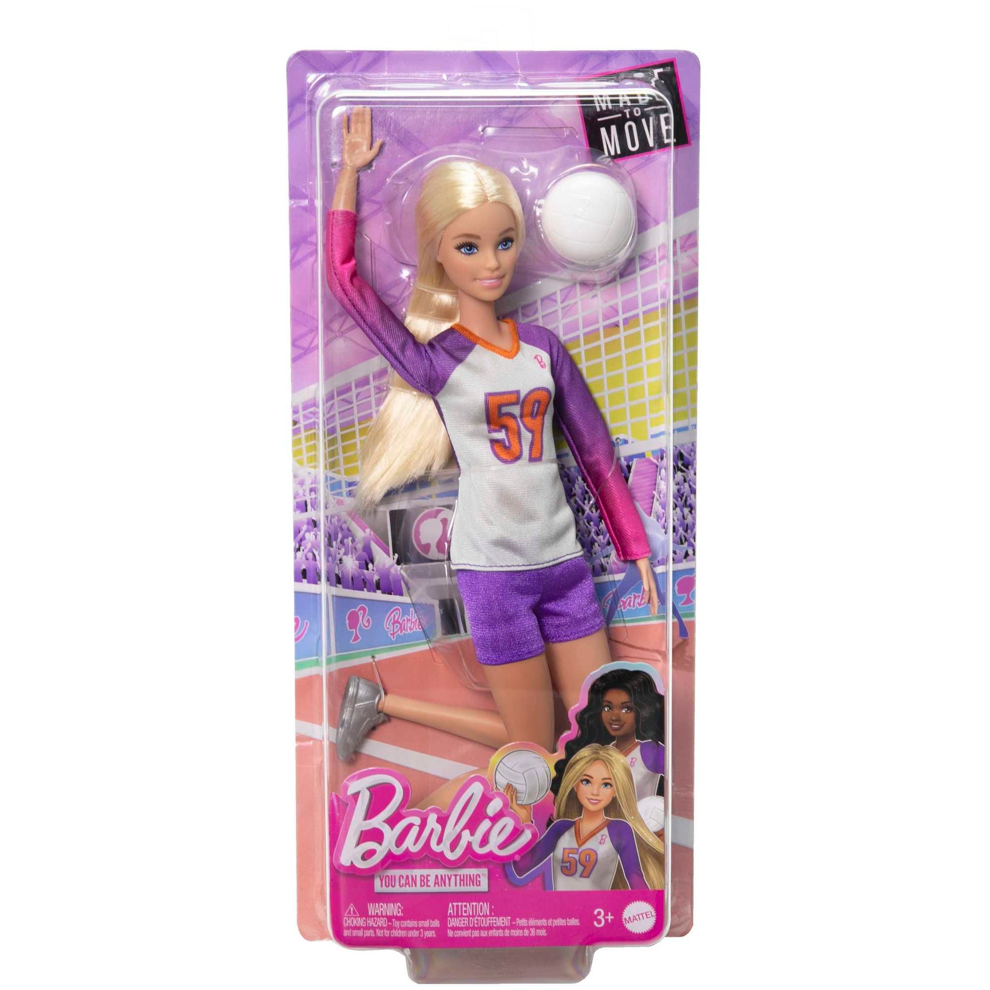 Barbie Sports Jointed - Volleyball Player