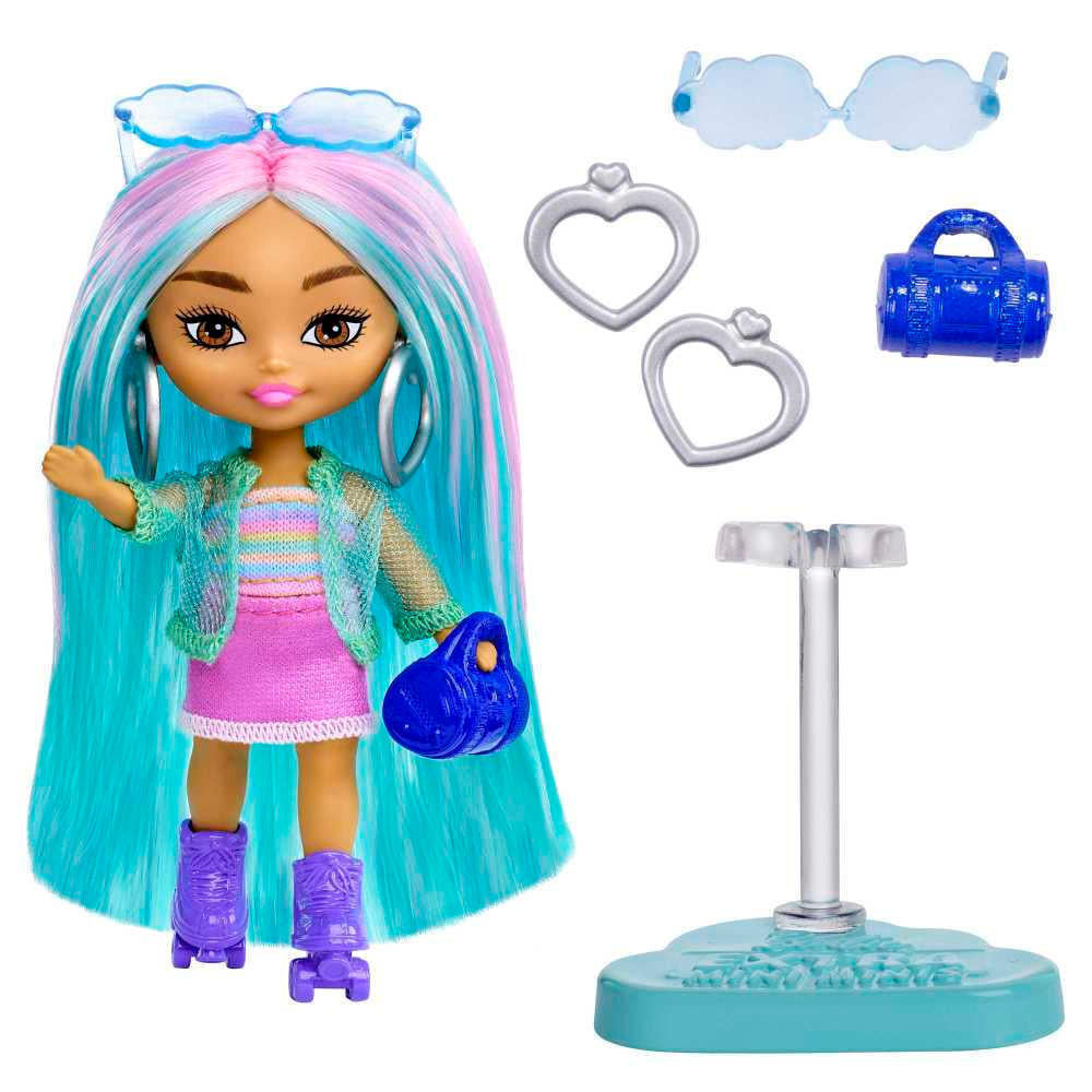 Barbie Extra Mini Minis Blue Hair