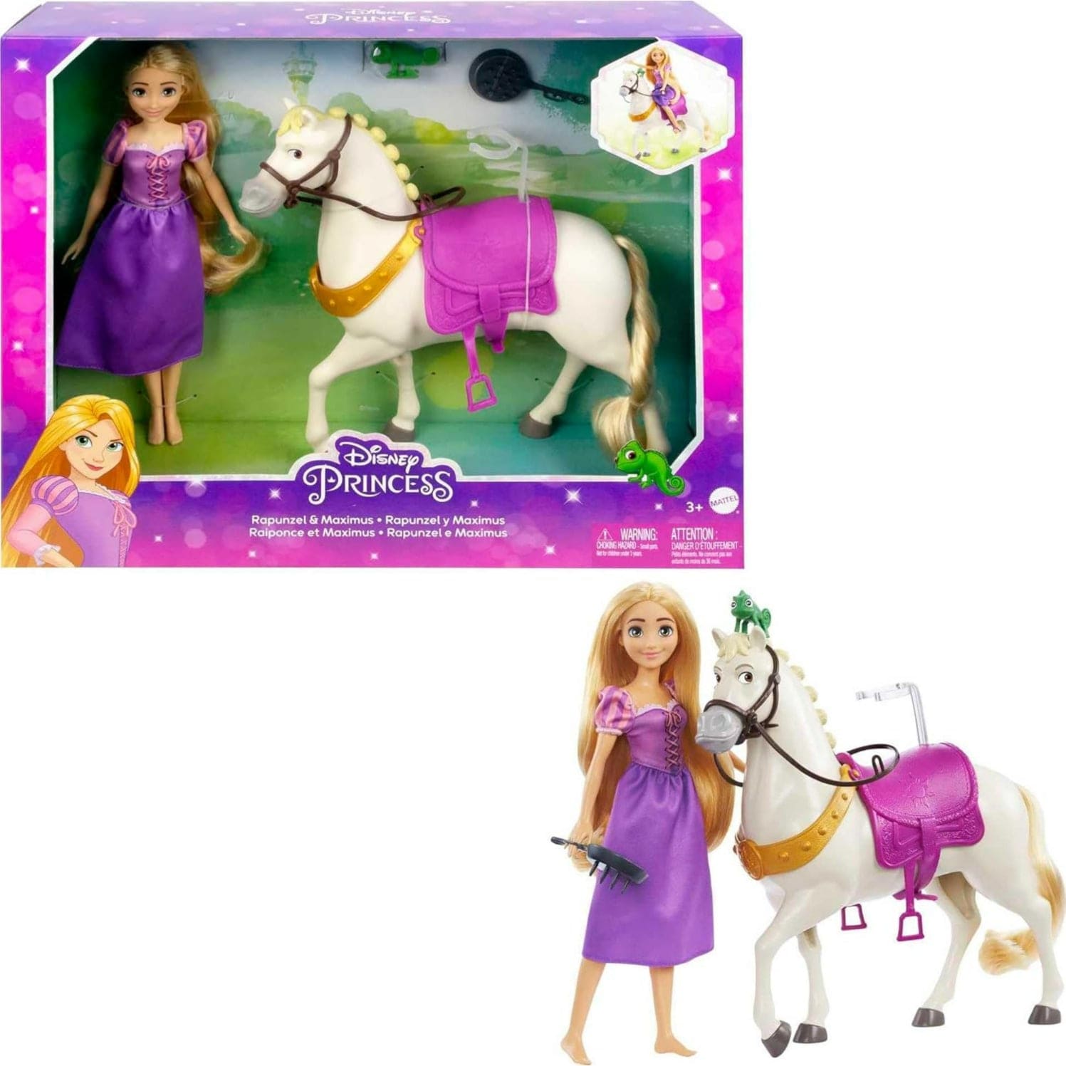 Toys Princess Rapunzel & Maximus