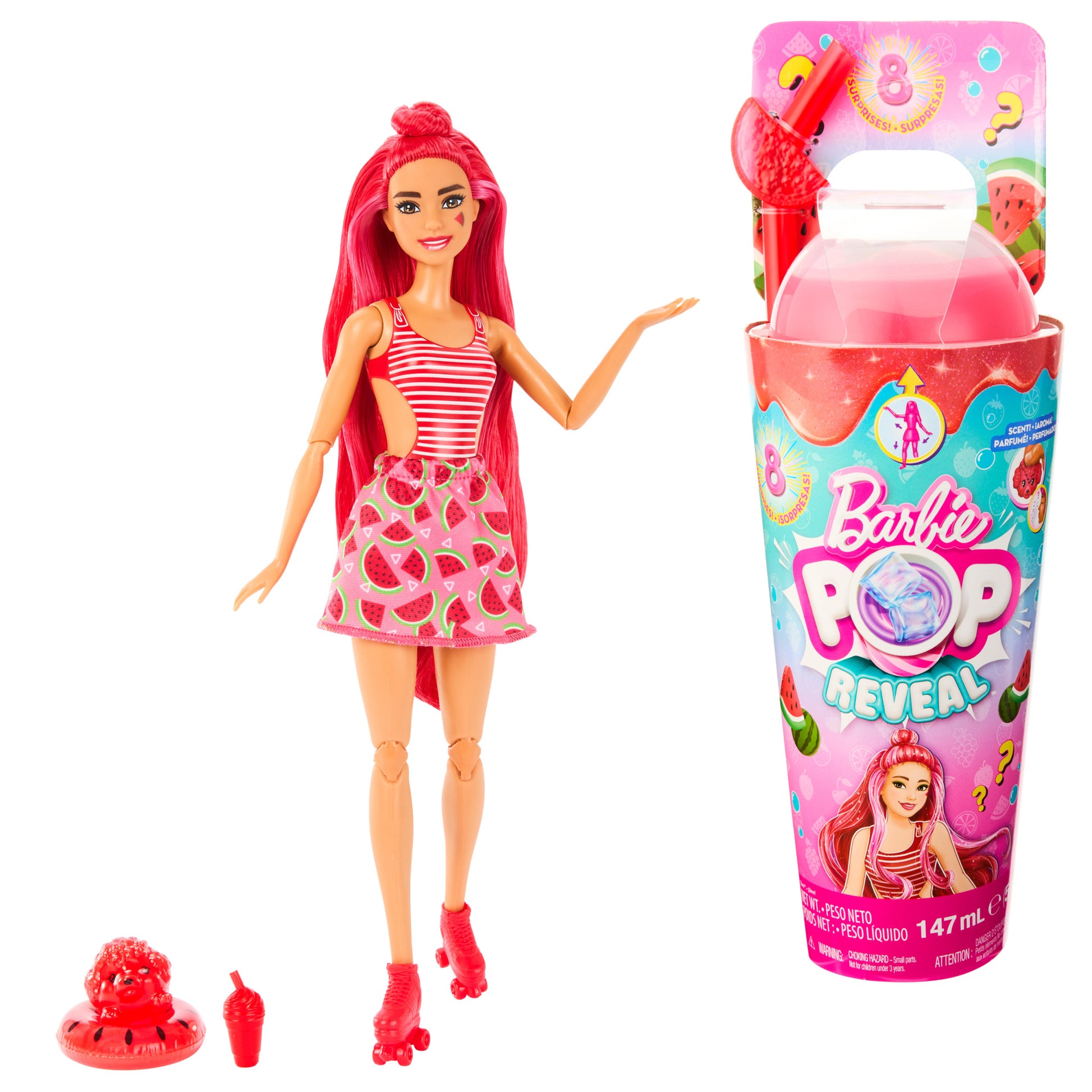 Barbie Pop Reveal - Fruit Series - Watermelon