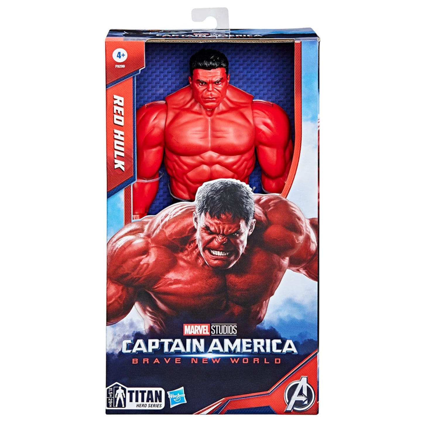 Toys CAP DLX TITAN HERO HULK ROSSO