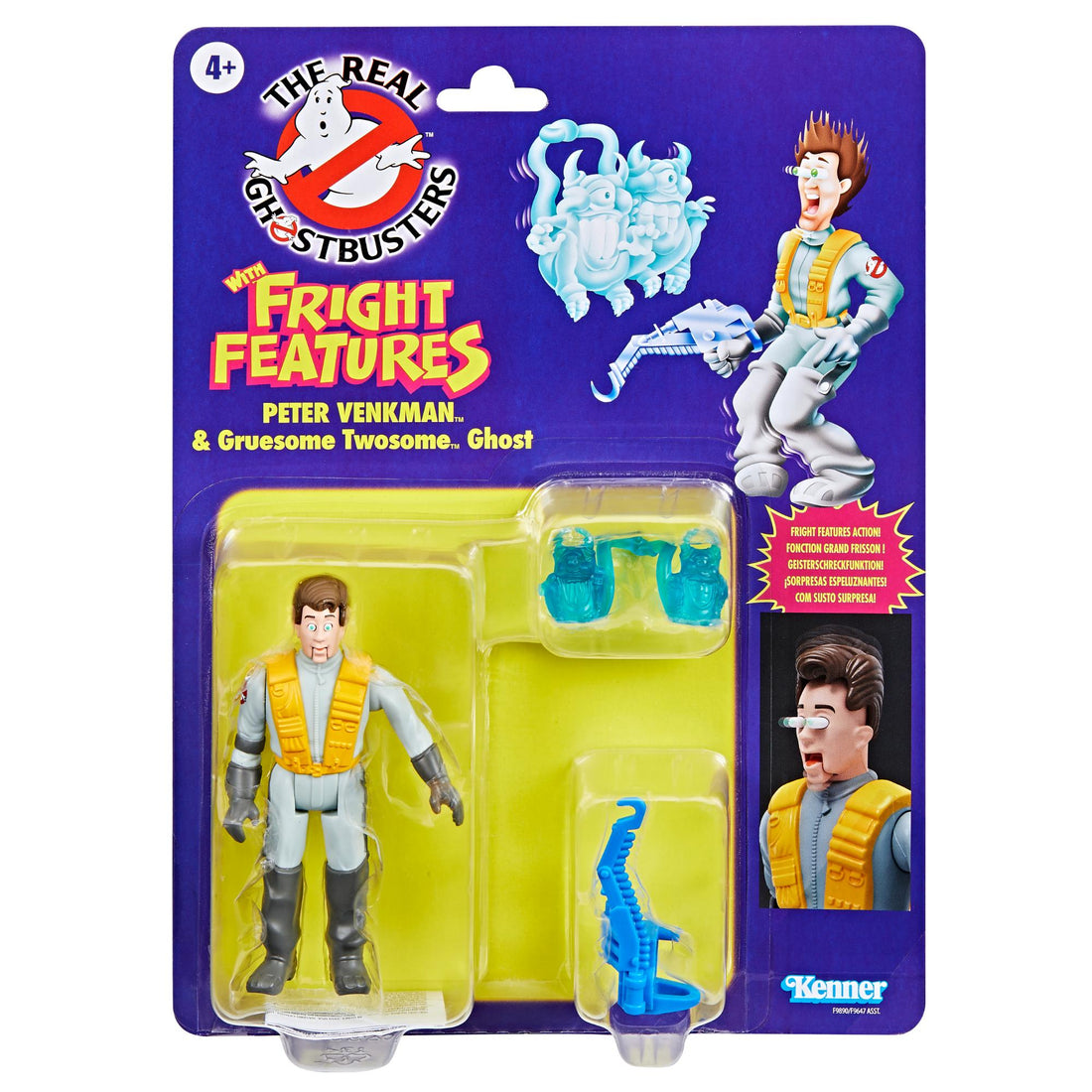 Hasbro Ghostbusters, Kenner Classics, The Real Ghostbusters, Winston Zeddemore e fantasma Scream Roller