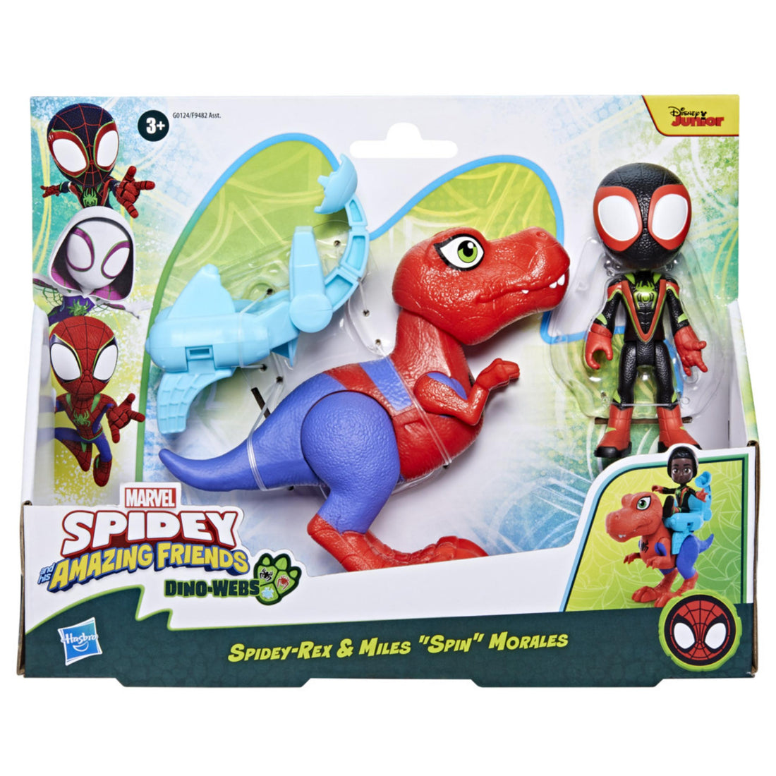 SPIDEY DINO WITH FIGURE AND ACCESSORIES - MILES