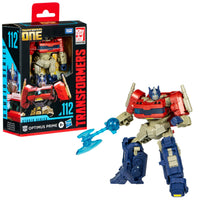 Transformers Studio Series, 112 Deluxe Class, Optimus Prime, ispirato al film Transformers One