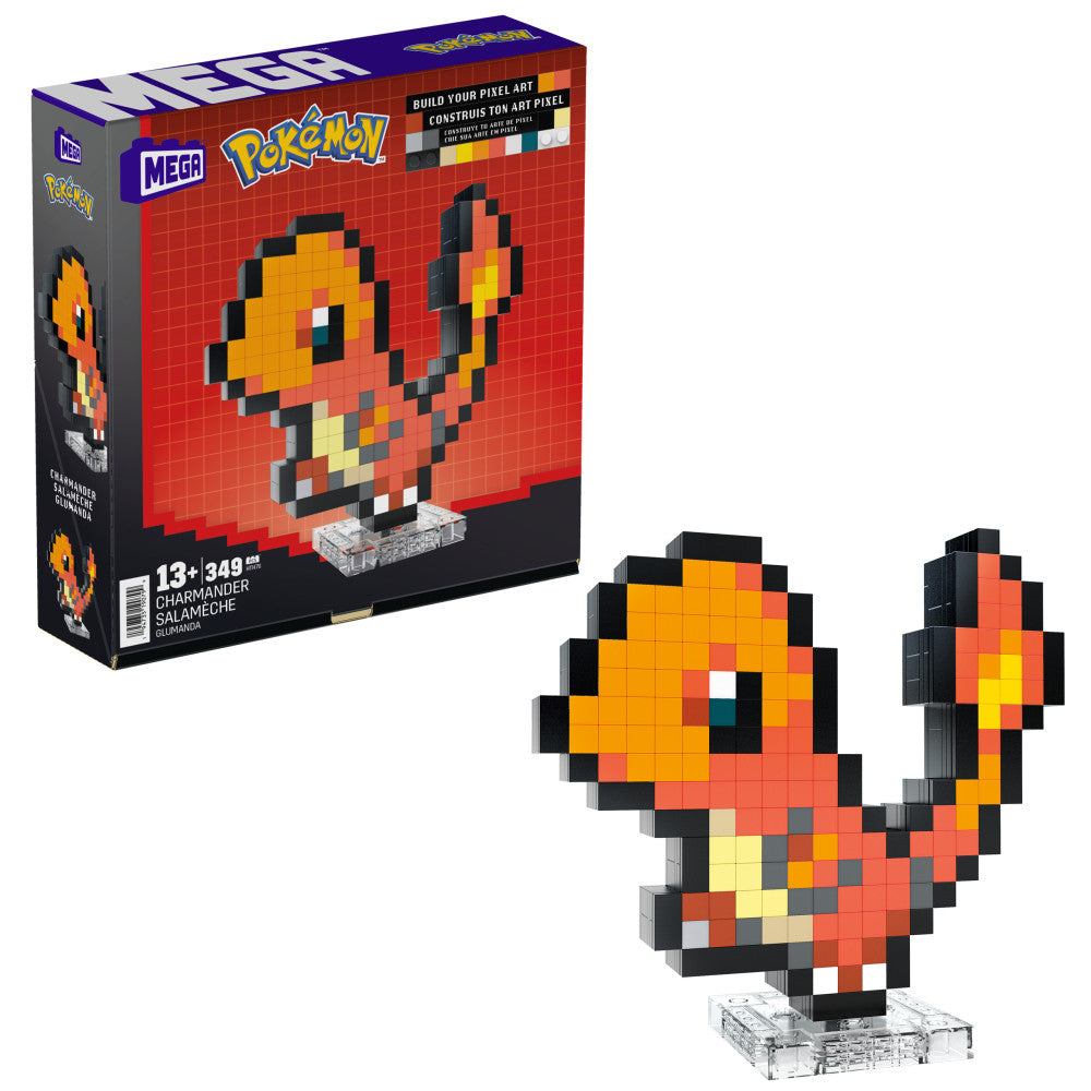 Toys MEGA Pokémon Pixel Art Charmander