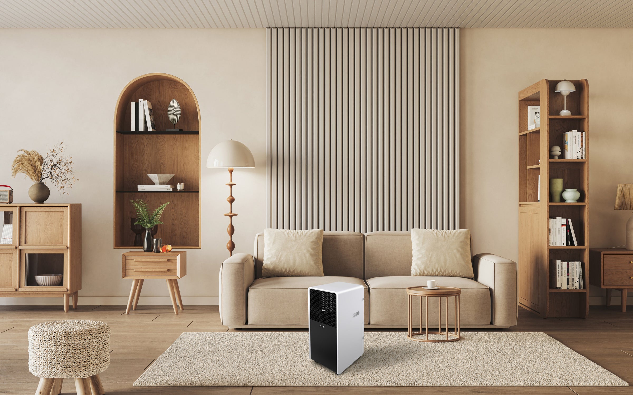 12,000 BTU portable air conditioner with Wi-Fi (cooling only)