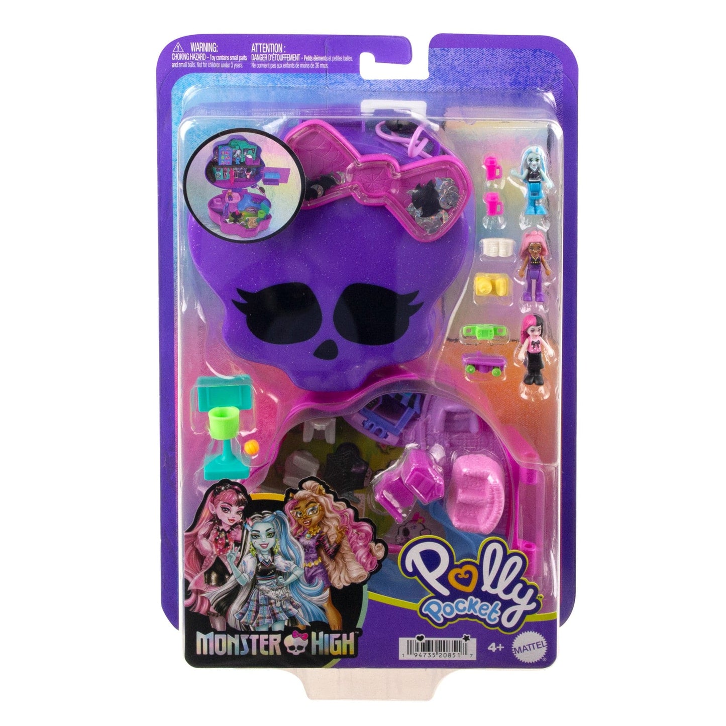 Toys Polly Pocket Cofanetto Monster High