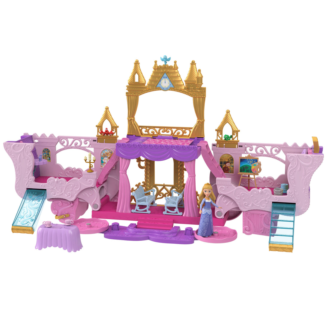 Disney Princess - Playset 2 in 1 Castle and Carriage