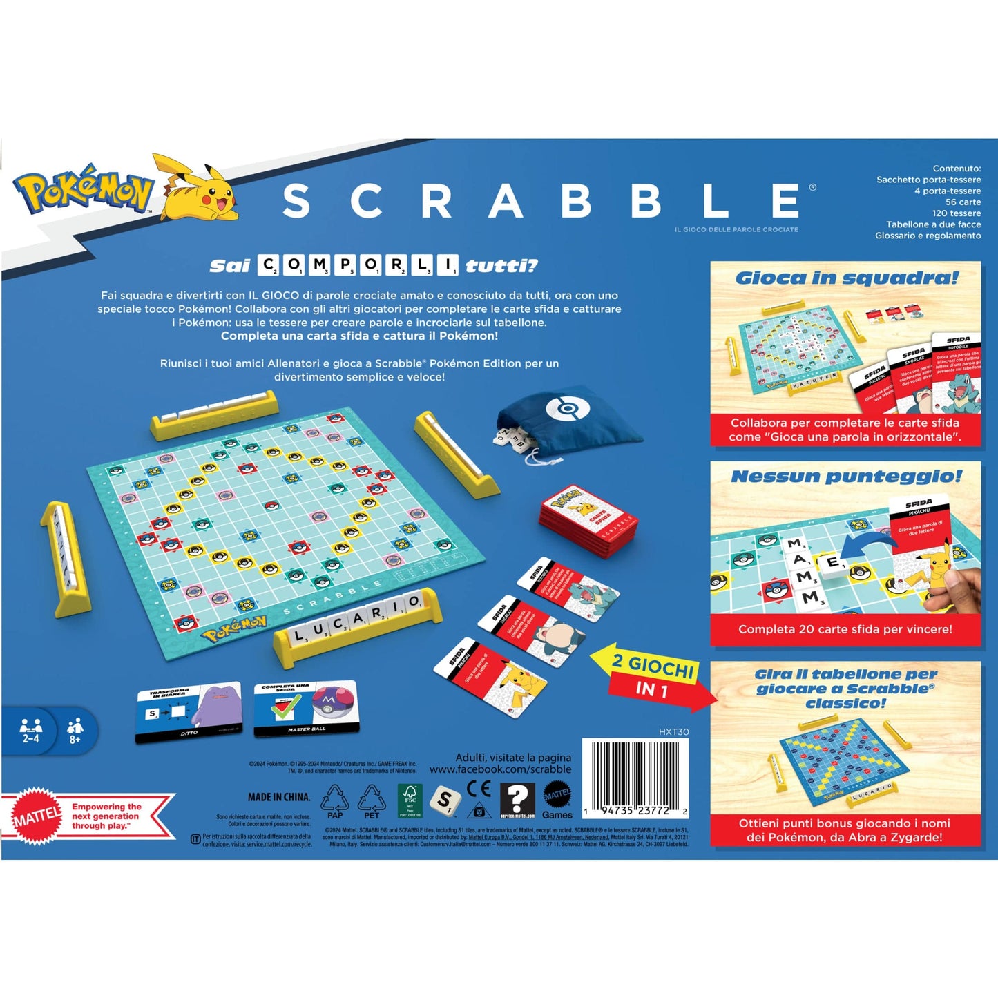 Toys SCRABBLE POKÉMON