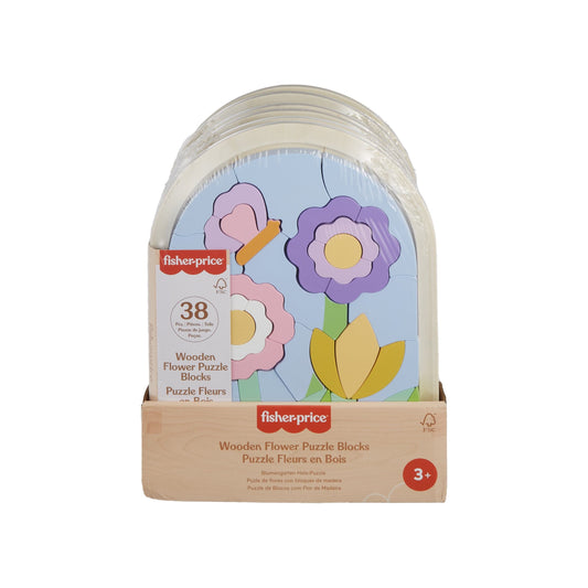 Toys Fisher-Price Wood Puzzle Fiori