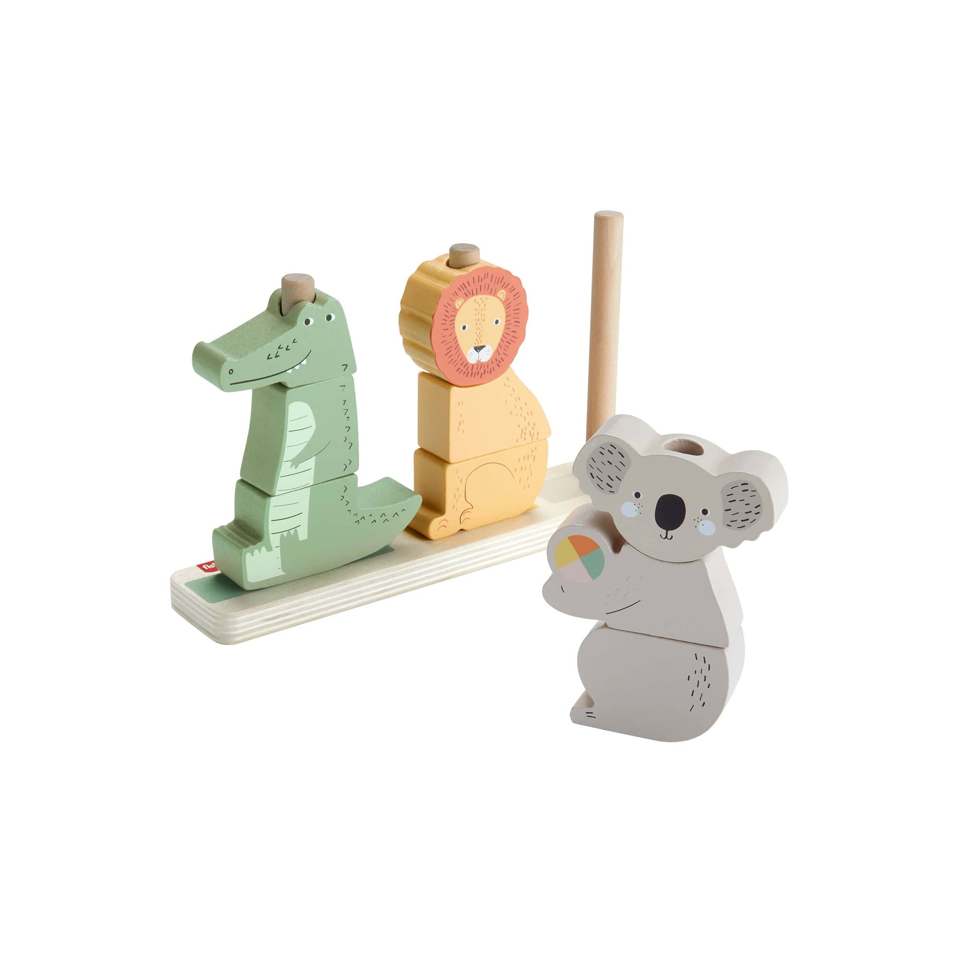 Toys Fisher-Price Wood Savannah Animals