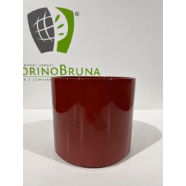 CLIZIA CYLINDER CM 13.6 H 11.8 RED
