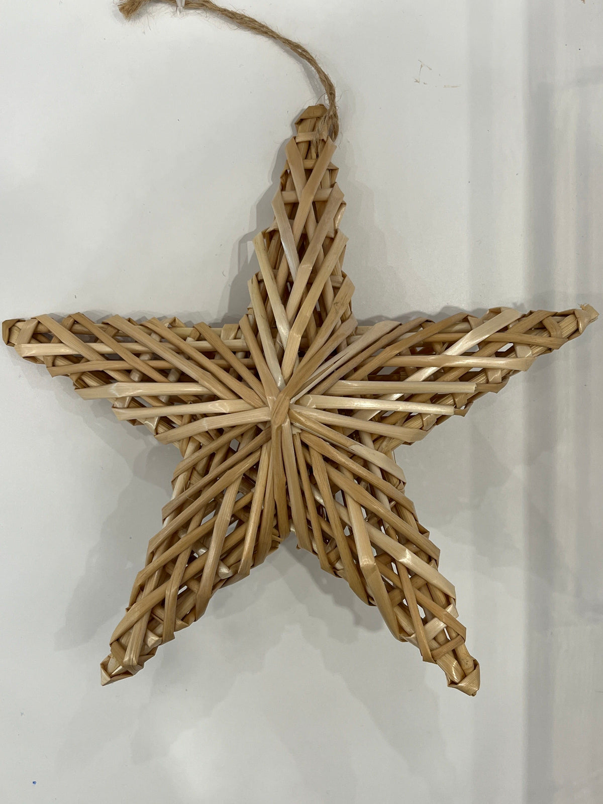 STRAWY Natural decorative star H 20 x W 20