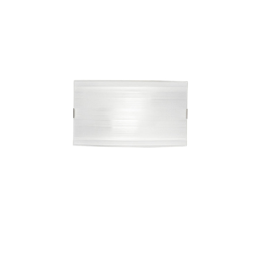 Applique celine vetro bianco 35x10,5x20cm 2xe27