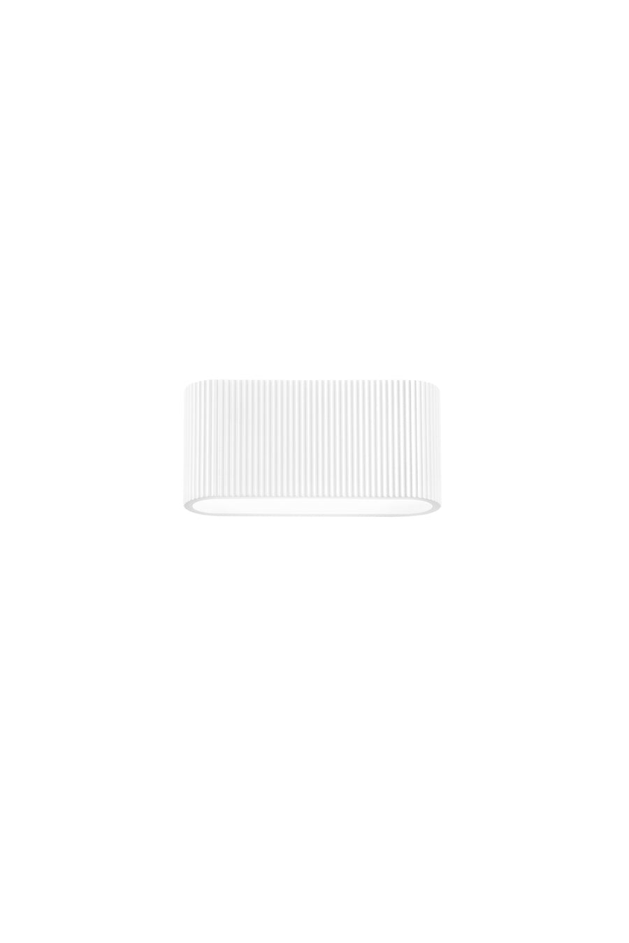 Applique egeo gesso bianco 25x11,5x7cm 2xr7s