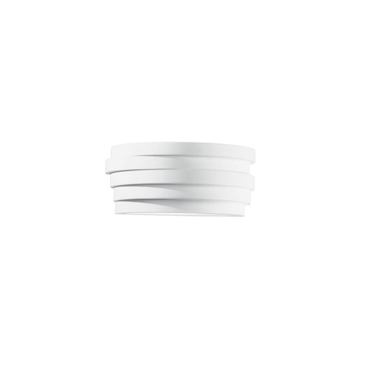 White ‘Flow’ wall light, 29 x 12.8 x 13 cm, 1xE27