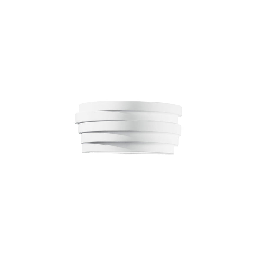 Applique flow bianco 29x12,8x13cm 1xe27