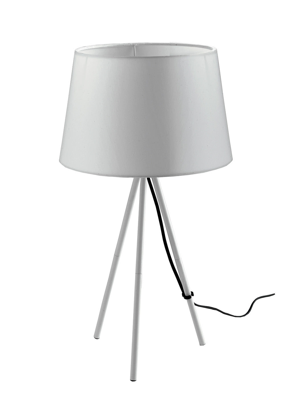 Marilyn white table lamp, 30 x 58.5 cm, 1 x E27
