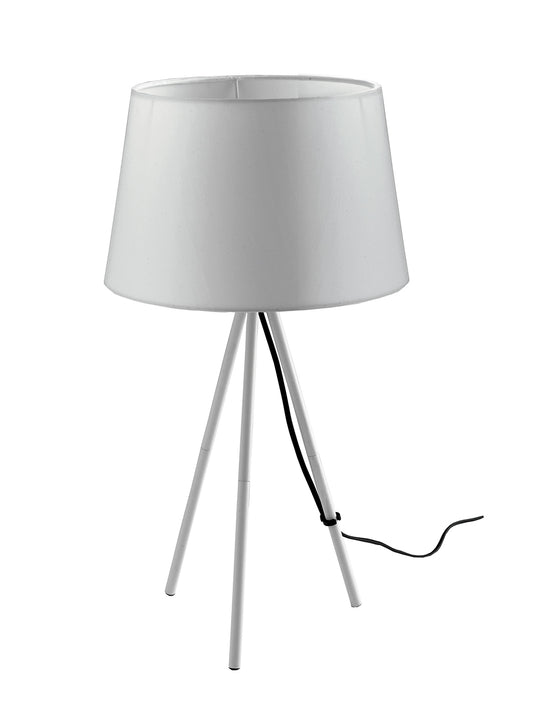 Marilyn white table lamp, 30 x 58.5 cm, 1 x E27
