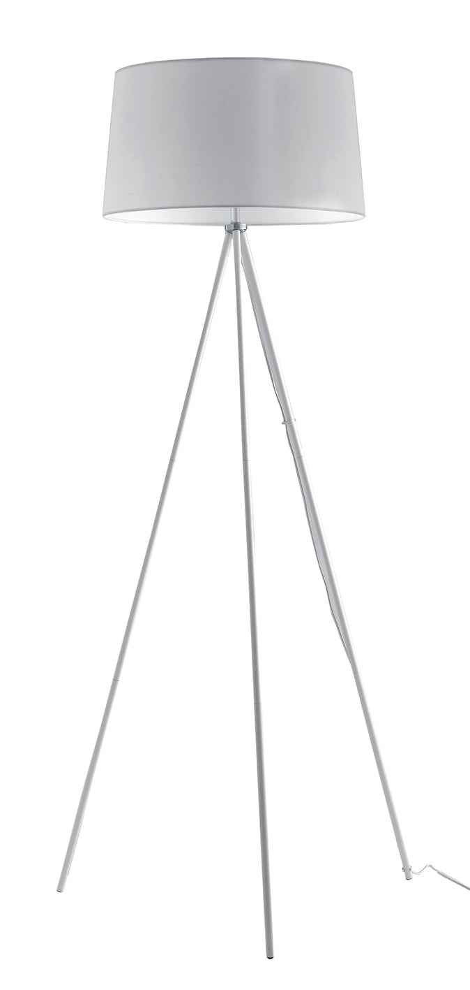 Marilyn white floor lamp, 48 x 155 cm, 1 x E27