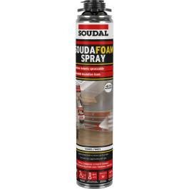 WHITE DIISOCYANATE SPRAYABLE POLYURETHANE FOAM FOR SOUDAL GUN 700ML