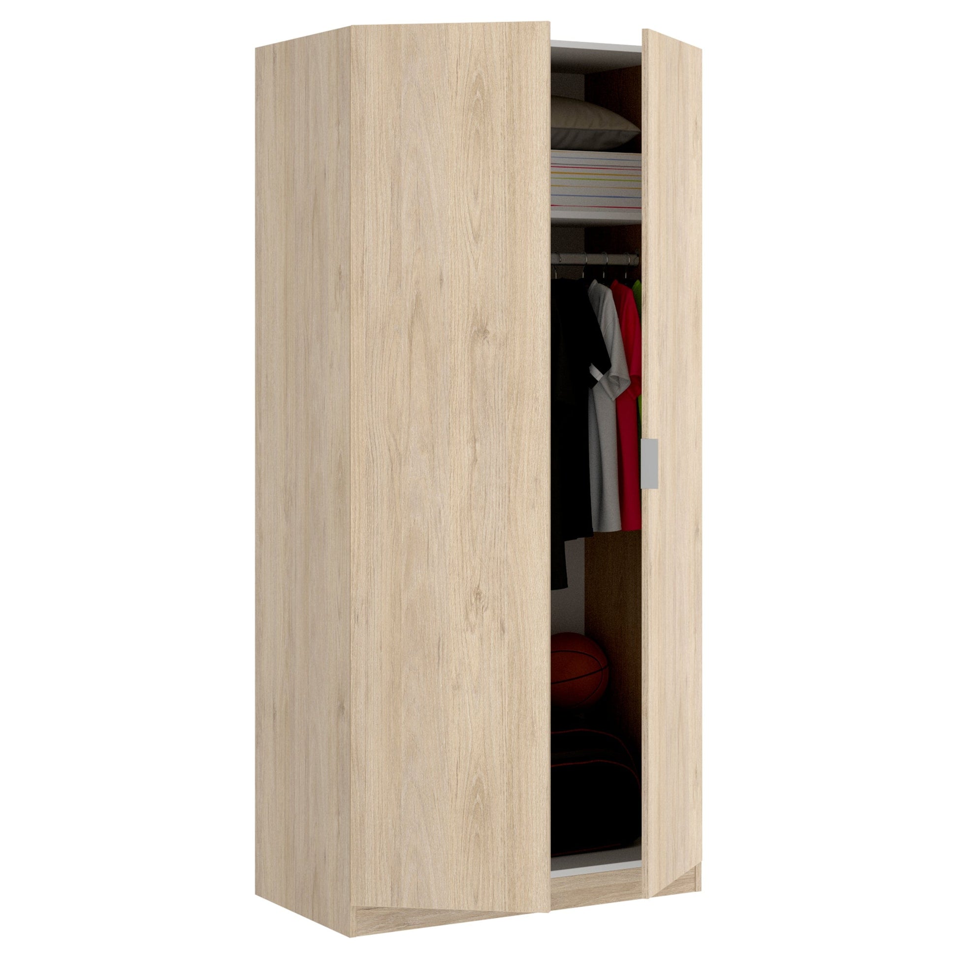 Bricocenter CLOSET 2 HINGED DOORS ELM L81XP52XH184