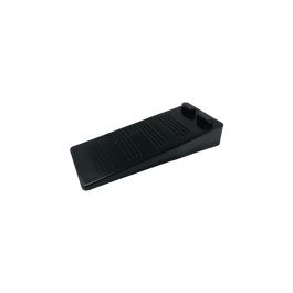 BLACK PVC ANTI-BURST DOOR STOP 9,4x4x2CM OVERSIZED