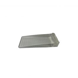 CLEAR PVC SHOCKPROOF DOORSTOP 9