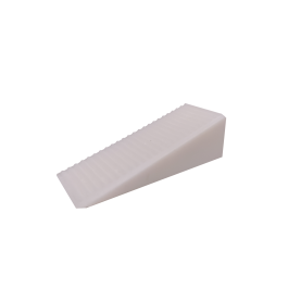WHITE ADHESIVE DOORSTOP WEDGES, 2 PIECES