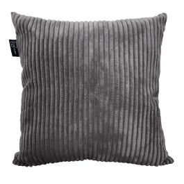 LAGOS GRAY VELVET PILLOW 42X42CM