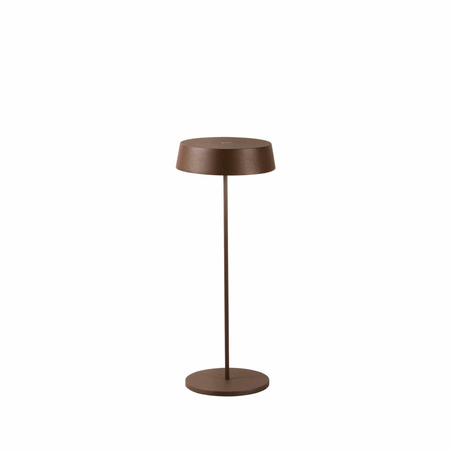 Bricocenter RUST ALUMINUM COCKTAIL TABLE LAMP LED 29.5X12X12CM IP54