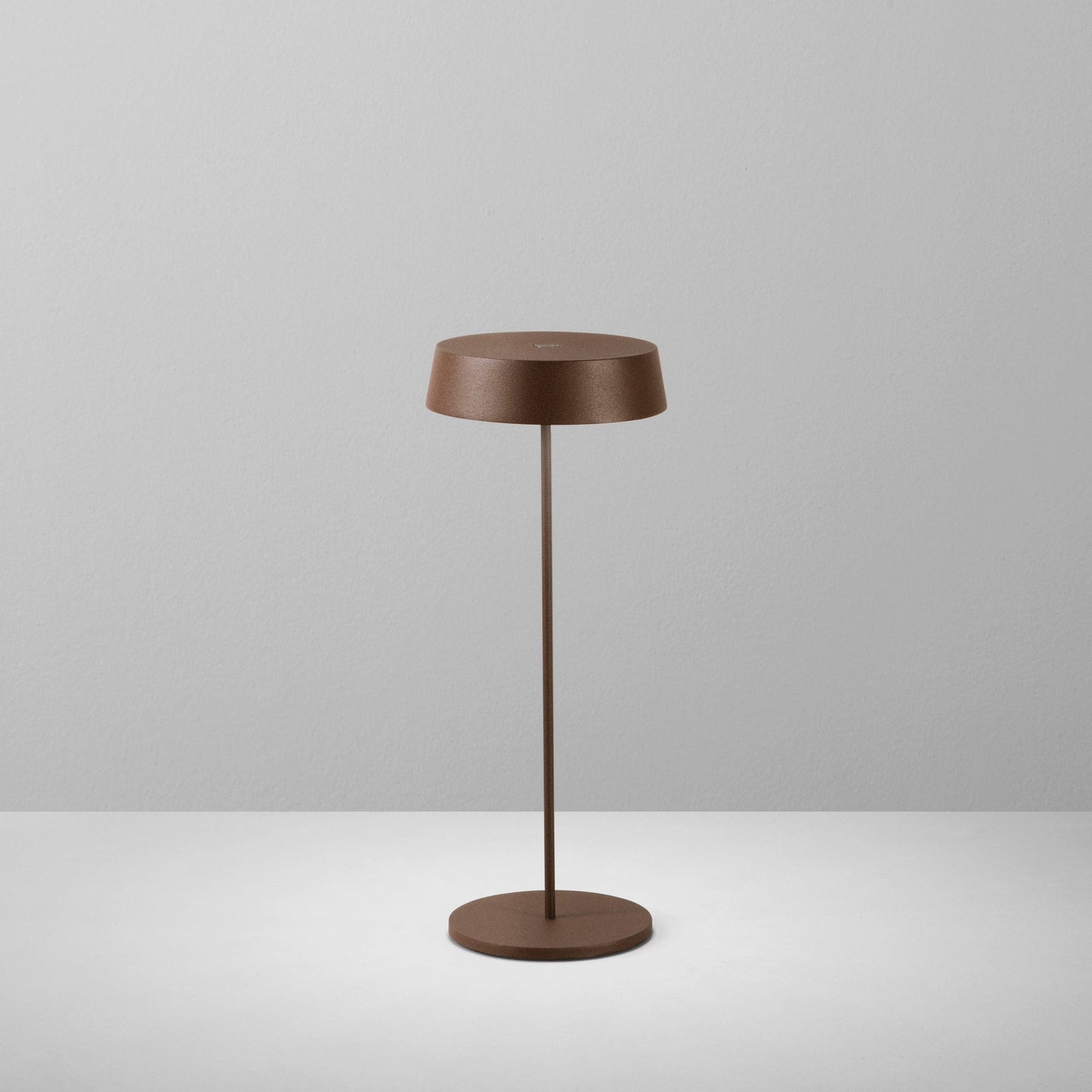 RUST ALUMINUM COCKTAIL TABLE LAMP LED 29.5X12X12CM IP54