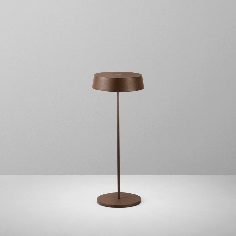 Bricocenter RUST ALUMINUM COCKTAIL TABLE LAMP LED 29.5X12X12CM IP54