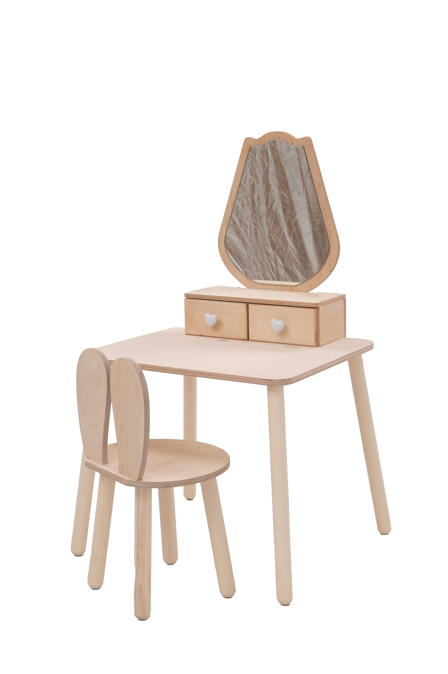 Princess Beauty Table with Mirror- Tulip